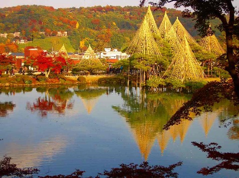 紅葉名所◆金澤兼六園(日本名園之首)