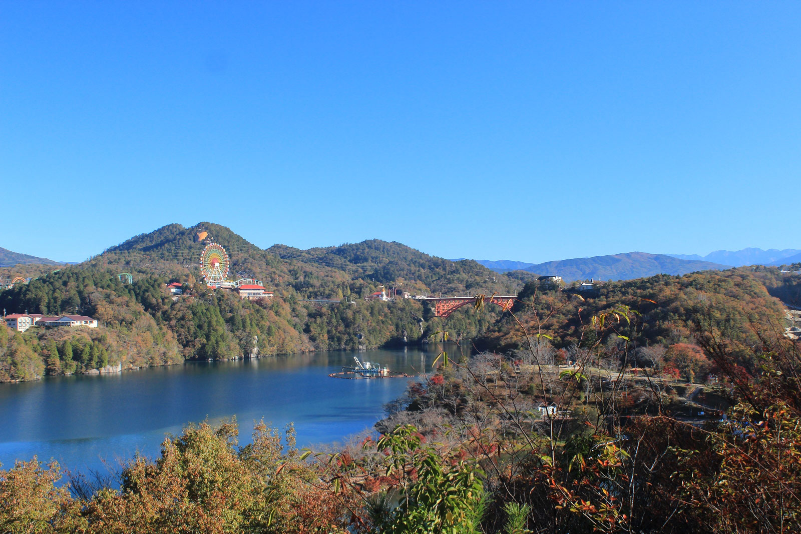 惠那峽展望台(欣賞國家天然保護物~傘岩)